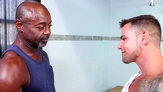 Training Hard ~ Aaron Trainer & Archer Croft Pound a Ripe White Butt