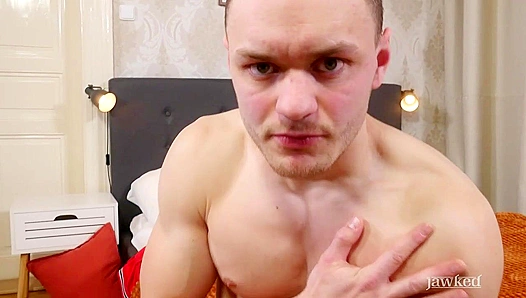 Terry Baker Flexes & Fucks His Hand to Perfection