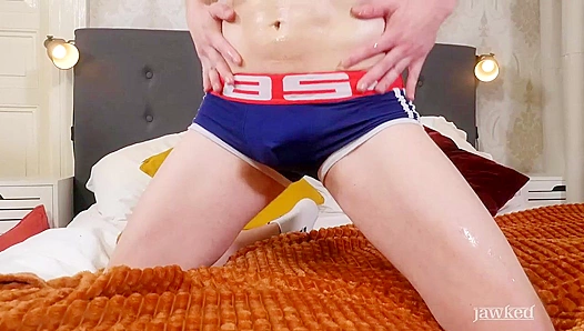 Terry Baker Flexes & Fucks His Hand to Perfection