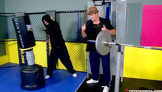 Ringside Passion ~ Trystan Bull and Johnny Torque Go Toe-to-Toe