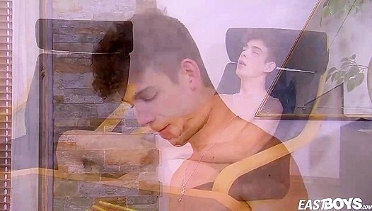 Dragon Daniels Slams His Cock ~ Hard Masturbation - Eastboys