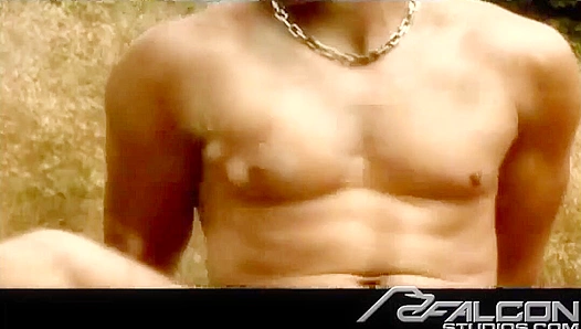 John Cruise Takes It Hard Outdoors with Jirka Gregor - Falcon Studios