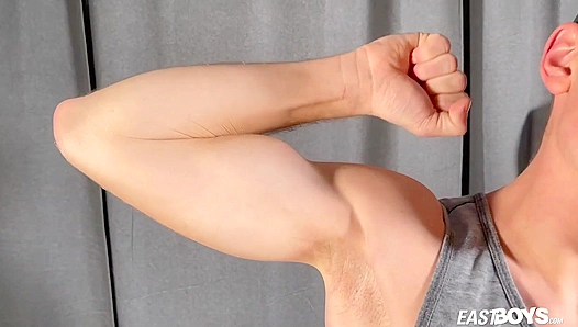 John Darnall Strokes His Throbber Hotly - Eastboys