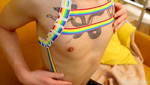 Horny Tommy Sweet Masturbates to Ecstasy in His Sweetest Solo Scene