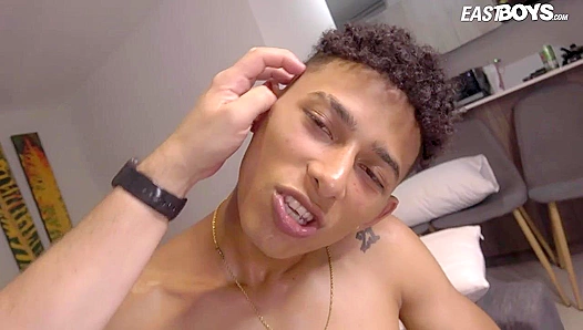 Marcus Brown Bites Pillow During Intense POV Handjob - Eastboys