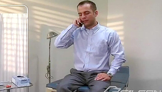 Horny Office Fuck ~ Roman Heart & Koen Bradshaw Heat Up Falcon Studios