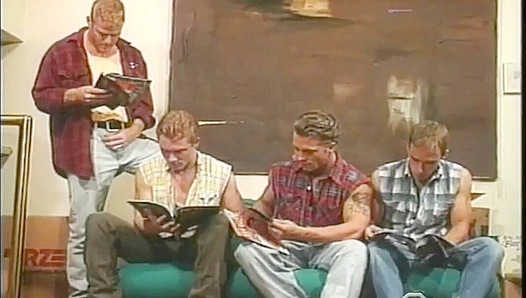 Movers Christian Fox & David Logan Get Wild After Reading - Falcon