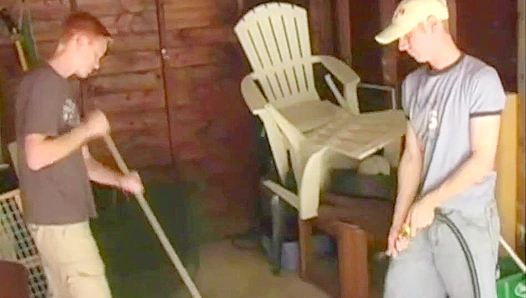 Jarrin North & Pat Grenshaw Pound Each Other Hard at Boyz Party