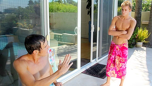 Jeyden Studley and Tyr Alexander Teach Anal Love at School