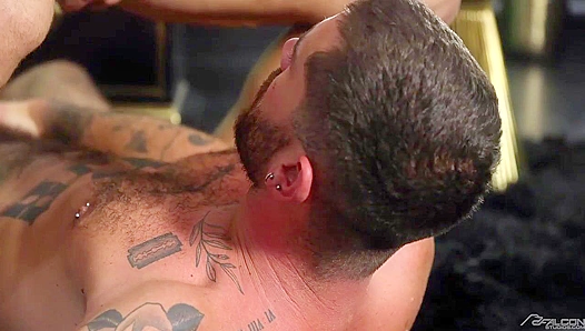 Chris Dammed Takes It Doggystyle from Lucca Mazzi - Naked Sword Passion