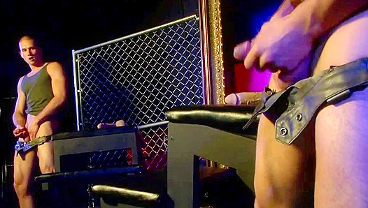 Anthony Romero Fucks a Massive Dildo in Front of the Mirror - NextdoorMale