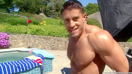 Cody Cummings Poolsides ~ Pic Session Turned Hot Blowjob