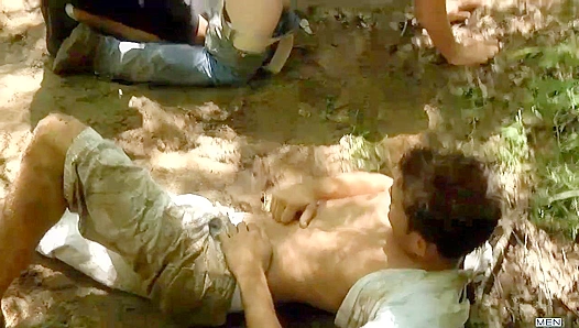 Creek 3some Kink ~ Ricky Sinz & Luke Milan Drill My Hole