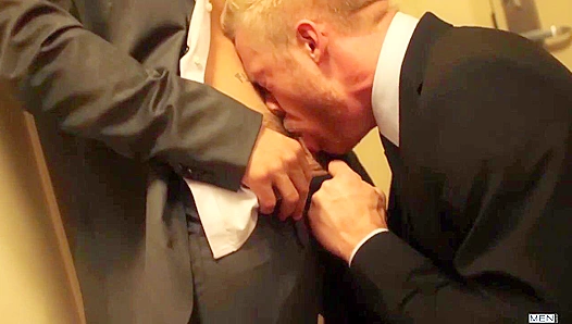Struggling to Keep Up: Christopher Daniels & Topher Di Maggio's Steamy Office Encounter