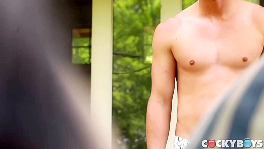 Achilles & Tristan Hunter ~ Wild Outdoor Sodomy - Cocky Boys