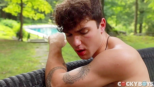 Achilles & Tristan Hunter ~ Wild Outdoor Sodomy - Cocky Boys