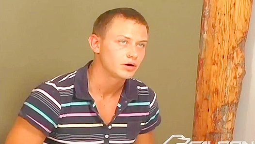 Troy D. Strokes to Blissful Orgasms – Falcon Studios