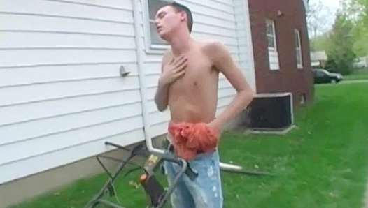 Jared Long Gets Wild ~ Intense Masturbation at Boyz Party