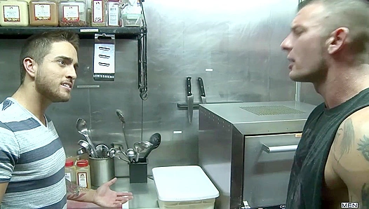 Bryce Star & Ricky Sinz Get Frisky ~ Couch Cock Drilling