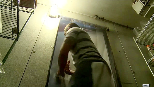 Bryce Star & Ricky Sinz Get Frisky ~ Couch Cock Drilling