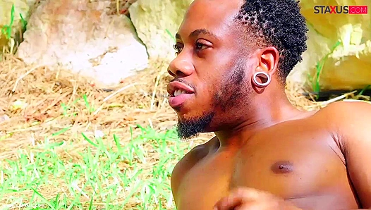 Cheer Brown & Jonny Montero ~ Intense Interracial Cock Battle - Gay XXX