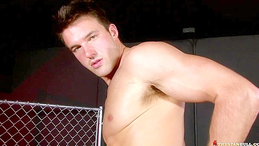 Trystan Bull Passionately Strokes His Hard Cock