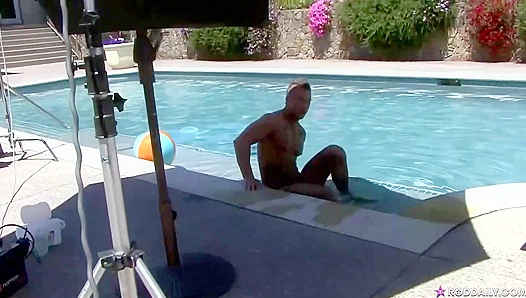 Rod Daily Shows Off His Dripping Wet Ass While Jacking Off Hardcore