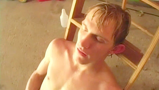 Seth Tyler's Solo Blaze ~ Horny Blonde Takes On Pleasure