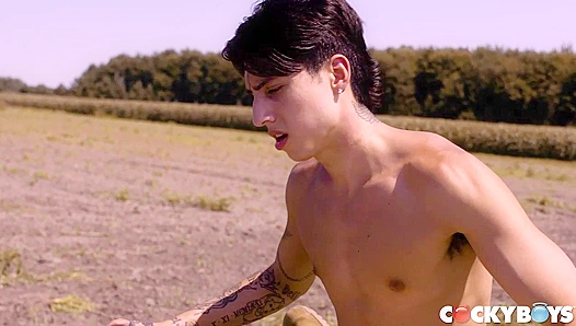 Sweaty Outdoor Dick Fest ~ Angel Elias & Daniel Evans Go Wild