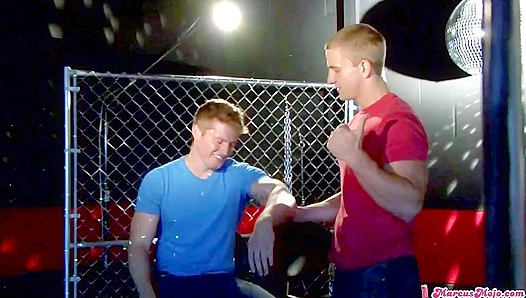 Muscular Marcus Mojo & Riley Price Heat Up The Set With Sizzling Sodomy