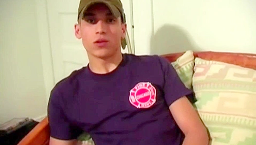 Confident Stud Masturbates His Thick Cock - Hot Solo Session