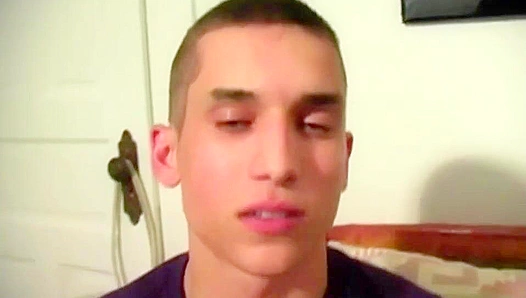 Confident Stud Masturbates His Thick Cock - Hot Solo Session