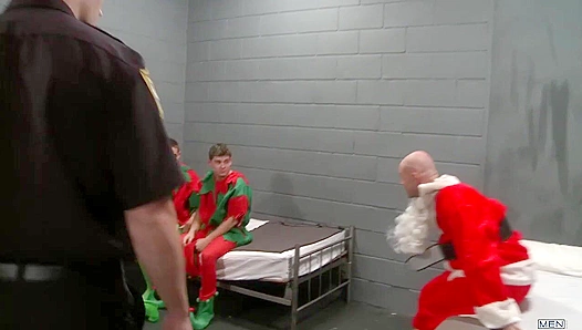 Santa’s Anal Helpers ~ Bryce Star & Christian Wilde Drill My Hole