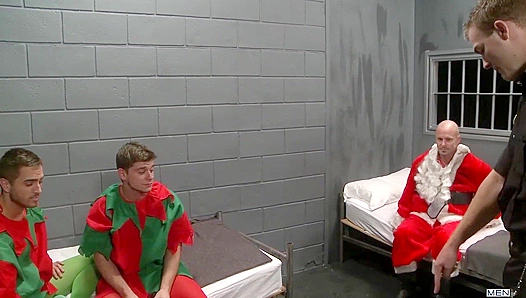 Santa’s Anal Helpers ~ Bryce Star & Christian Wilde Drill My Hole