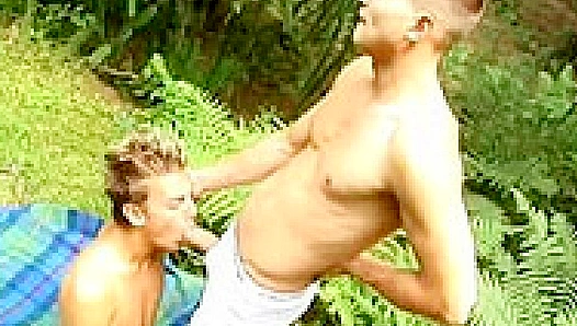 Wild Outdoor Fun ~ Horny David Mis and Honzek Get Intimate at Boyz Party
