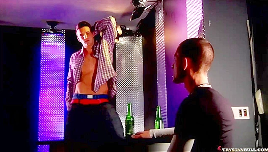 Trystan Bull & Dylan Cross ~ Steamy Poses Behind the Scenes