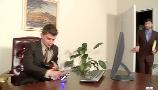 Drill My Office Hottie's Hole in His Sexy Dress Shirt