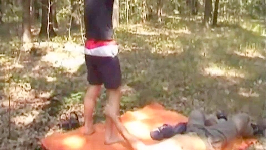 Carson Michaels and Kamil Billy Get Wild ~ Forest Anal Adventure