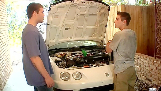 Hayden Drills Johnny's Tight Hole Until He Screams