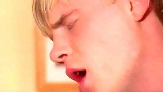 George Willis Sinks His Dick into Horny Luk Anders in the Kitchen - Gay XXX