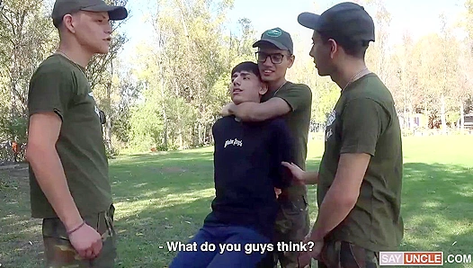 Trespassing Temptation ~ Horny Leonel Russell's Anal Tenderization