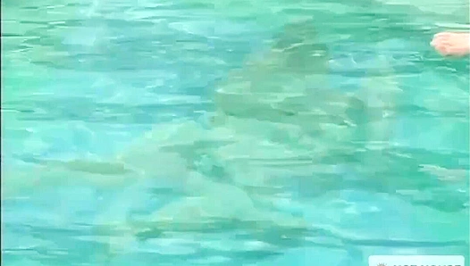 Horny Poolside Penetration ~ Kai Ford & Mason Wyler Heat Up the House