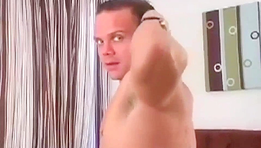 Professor X Strokes His Juicy Cock with Legs Spread Wide - Hot Daddies Over 30