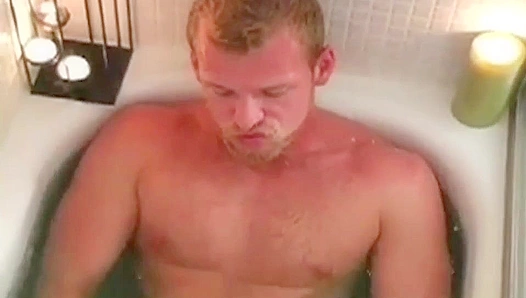 Hot Stud Scott Tanner Strokes Intensely on His Knees - Mature Men Over 30