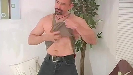 Badass Stud Duke Rivers Fucks Himself Senseless with a Dildo - Hot Men Over 30