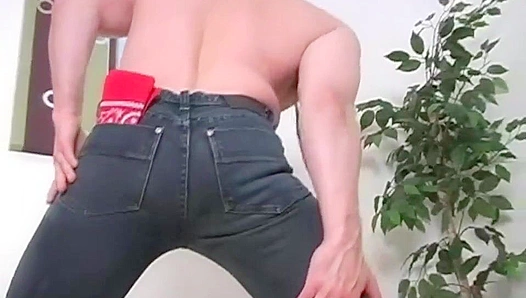 Badass Stud Duke Rivers Fucks Himself Senseless with a Dildo - Hot Men Over 30