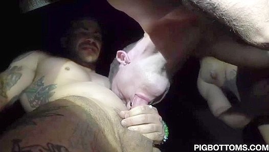 Rough Round Two ~ Aaron Allen's Intense Gangbang Anal Adventure