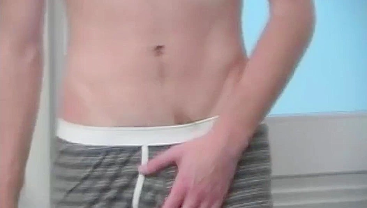 Shy Boy Shows Off His Massive Cock - Extra Big Dicks