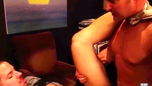 Moody Anal Session ~ Preston Steel & Brenden Cage Heat Up The Gay Office