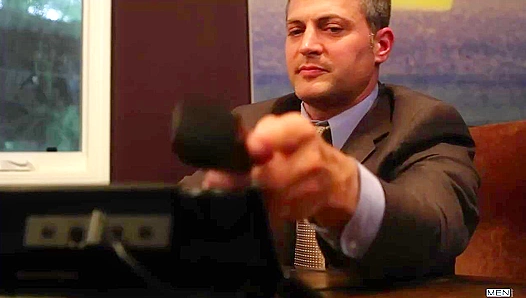 Moody Anal Session ~ Preston Steel & Brenden Cage Heat Up The Gay Office